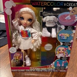 Rainbow High Watercolor Doll Set
